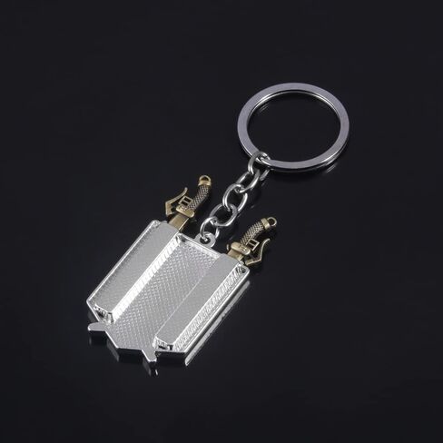 AOT 3PCS Set - Survey Corps Badge Necklace, Keychain & Brooch - Anime Gift for Fans and Collectors in Saudi Arabia