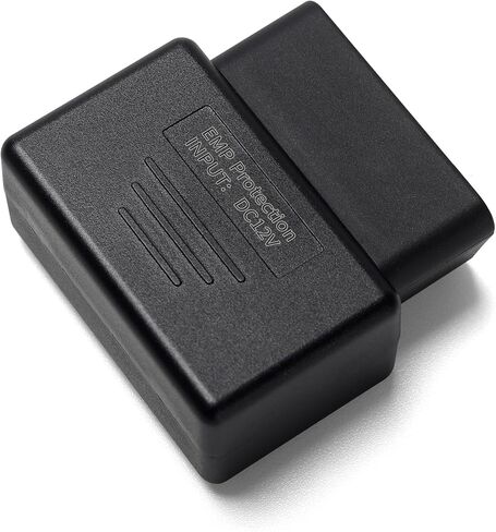 Plug-and-Play EMP Vehicle Protection with Indicator Light, Lightning Solar Flare and Surge Protection, Compatible with 12V DC OBDII Receptacle in Kuwait
