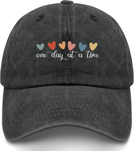 One Day at A Time caps America hat Black Hats for Men Gifts for Mom Running Caps in Saudi Arabia