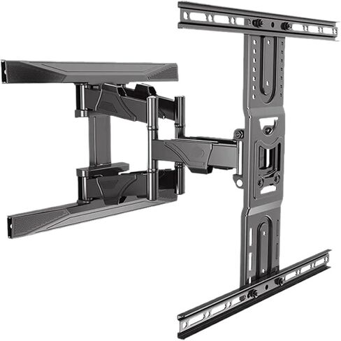 P6 Full Motion 45-75 Inch TV Wall Mount Monitor Display Mount Bracket 600x400mm Load 45.5kg in Saudi Arabia