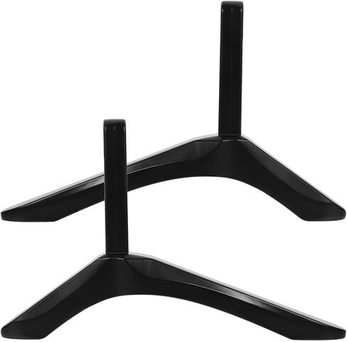 1 Set TV Cabinet TV Mounting Bracket LED Iron Base Aluminum Alloy Table Base Stand for TV 32-65 Inch in Saudi Arabia