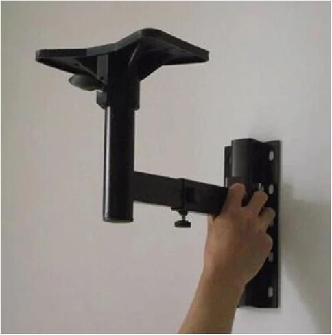 KTV502 Pair = 2 pieces KTV Wall Mount Speaker Bracket 502 Surround Speaker Wall Mount Audio Ceiling Mounting Load 30 kg 66 lbs in Saudi Arabia