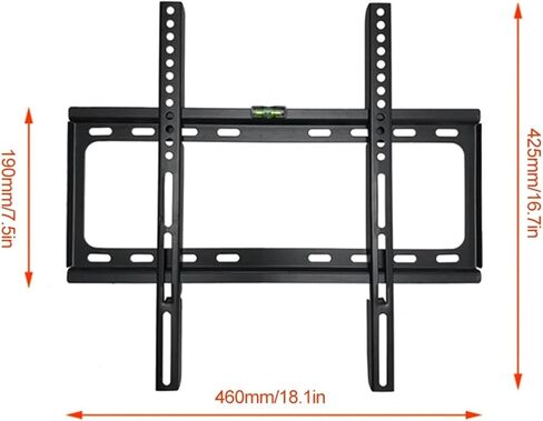 26-63 Inch TV Bracket Adjustable TV Mounting Bracket with Horizontal Thin Flat Screen TV Wall Mount LCD LED TV Screen in Saudi Arabia