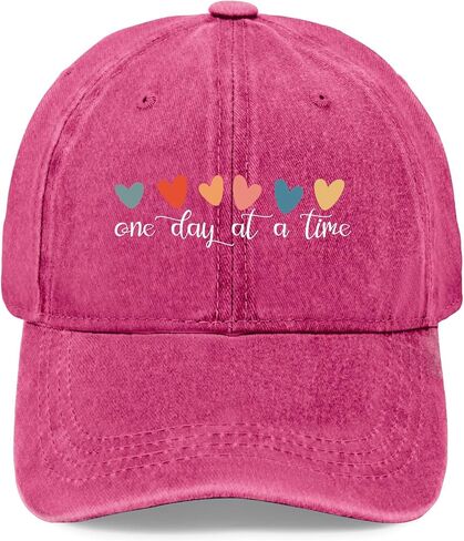 One Day at A Time caps America hat Black Hats for Men Gifts for Mom Running Caps in Saudi Arabia