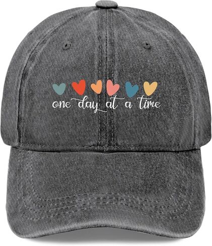 One Day at A Time caps America hat Black Hats for Men Gifts for Mom Running Caps in Saudi Arabia