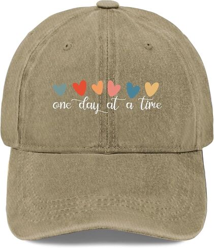 One Day at A Time caps America hat Black Hats for Men Gifts for Mom Running Caps in Saudi Arabia