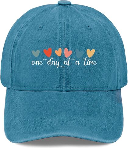 One Day at A Time caps America hat Black Hats for Men Gifts for Mom Running Caps in Saudi Arabia