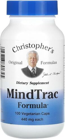 كبسولات مايندتراك العشبية من د. كريستوفر فورميولاز، 100 قطعة in Kuwait
