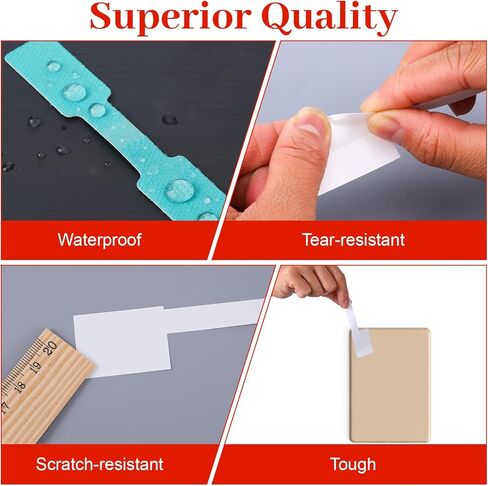 50Pcs Cable Labels for Cords Set - 20 Pcs Colors Wire Label & 30 Pcs White Cord Labels for Electronics Organization in Kuwait