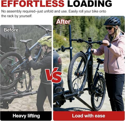 منحدر تحميل حامل الدراجة، منحدر تحميل الدراجة الإلكترونية القابل للطي مقاس 48 بوصة عالي التحمل لدراجات MTB ودراجات الطرق والدراجات البخارية in Kuwait