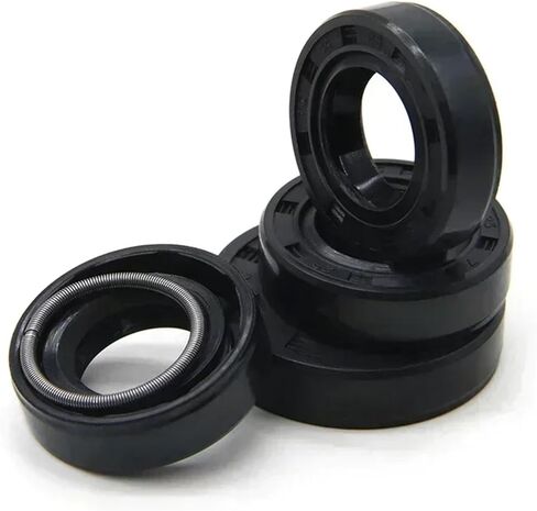 ID 14mm TC NBR Skeleton Oil Seal OD 22mm ~ 35mm 5/6/7/8/10mm Nitrile Rubber Double Lip Oil Rotating Shaft Gaskets(2 pieces,14x35x10mm) in Kuwait