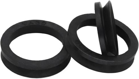 VA 10/20/30NBR Rubber O V Ring Gasket Sealing Cuff Rotary Rod Shaft Water Seal(10Pieces VA-10) in Kuwait