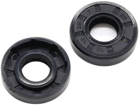 ID 25mm 26mm,NBR Nitrile Rubber Skeleton Oil Seal,Rotary shaft lip seal,10Pcs in a pack,25x26x32x33x35x36x38x40x45x50x5x6x7x8x10(25x62x10) in Kuwait