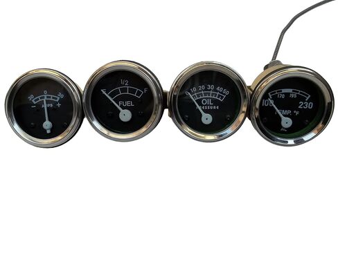 Tractor Universal Mechanical Temp Oil 50 psi amp and Fuel Gauge 52 mm 2 1/16" in Saudi Arabia