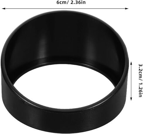 Car Gauge Sunshade Visor 52mm Universal Dashboard Sun Shade Cap Black Plastic Gauge Cover for Vehicle Instrument Panel UV Protection in Saudi Arabia