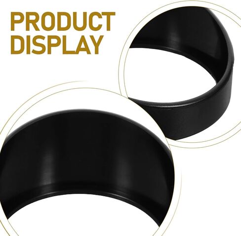 Car Gauge Sunshade Visor 52mm Universal Dashboard Sun Shade Cap Black Plastic Gauge Cover for Vehicle Instrument Panel UV Protection in Saudi Arabia