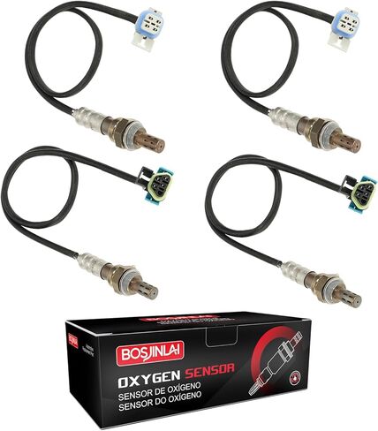 O2 Oxygen Sensor Upstream Downstream for Chevy Silverado Suburban 1500 2500 HD 6.0L 2002-2007, for GMC Sierra Yukon XL 1500 2500 6.0L 2002-2007, for Cadillac Escalade EXT ESV 6.0 2003-2006 4Pcs in Saudi Arabia