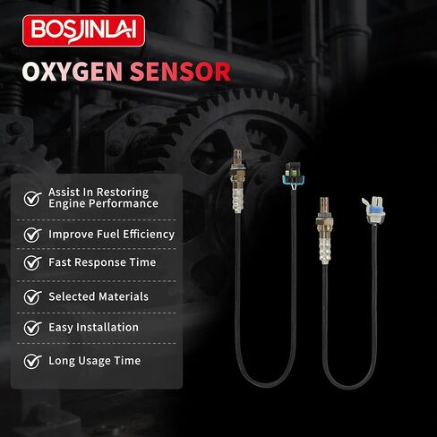 O2 Oxygen Sensor Upstream Downstream for Chevy Silverado Suburban 1500 2500 HD 6.0L 2002-2007, for GMC Sierra Yukon XL 1500 2500 6.0L 2002-2007, for Cadillac Escalade EXT ESV 6.0 2003-2006 4Pcs in Saudi Arabia