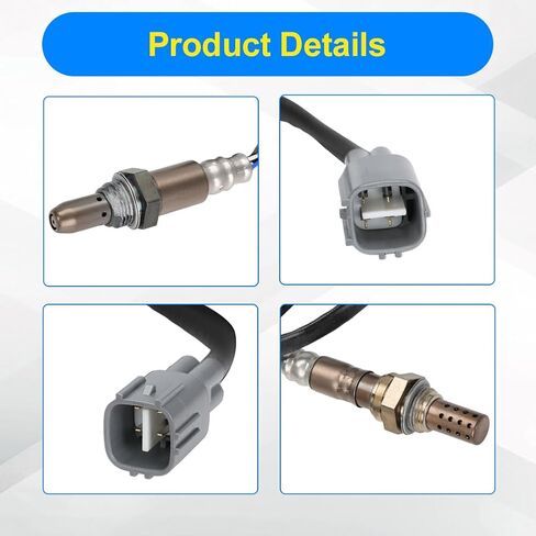 JDMON 2PCS O2 Oxygen Sensor Replacement for 2006-2008 Toyota RAV4, 2004-2011 Camry 2.4L Compatible with 234-4622, 234-9049, 2344556 in Saudi Arabia