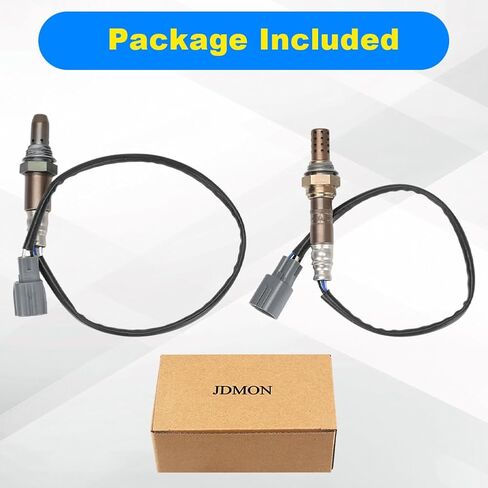 JDMON 2PCS O2 Oxygen Sensor Replacement for 2006-2008 Toyota RAV4, 2004-2011 Camry 2.4L Compatible with 234-4622, 234-9049, 2344556 in Saudi Arabia