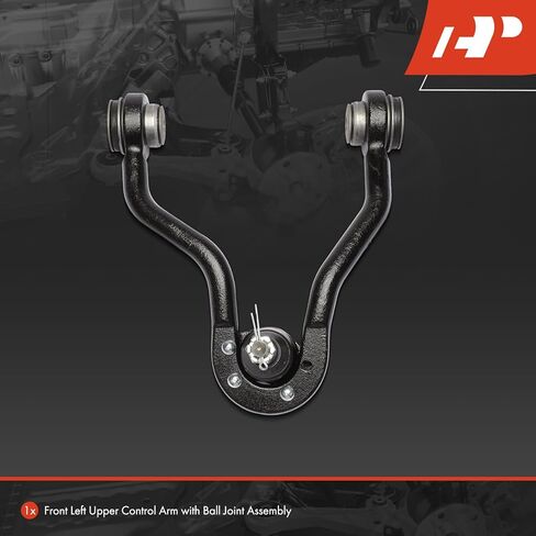 A-Premium Front Left Upper Control Arm, with Ball Joint & Bushing, Compatible with Chevrolet Tahoe 1995-2000, Astro, K1500 K2500 Suburban & GMC Yukon, K1500 K1500 Suburban, Safari & Cadillac Escalade in Saudi Arabia