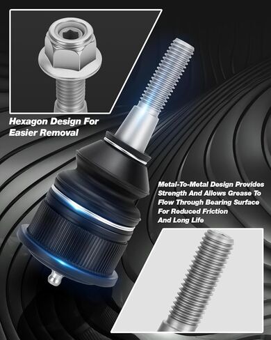 Dynofit Replaceable Ball Joints for Upper Control Arms (‎Part Number: 3C293055), 1PC Only for Dynofit A-arms/UCA in Saudi Arabia