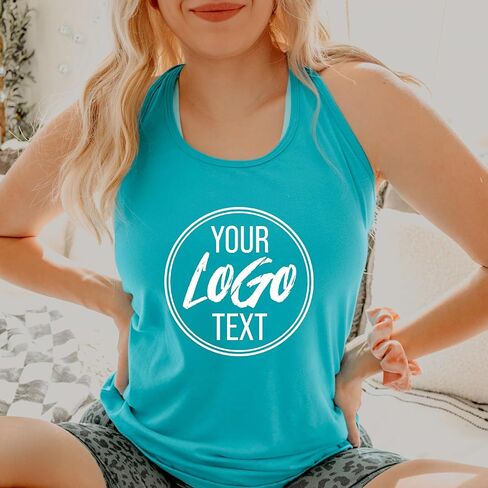 Custom Tank Tops for Women, Mens Athletic Tank Tops Summer, Womens Racerback Tank Tops Fitness & Yoga, Tanktop Men Workout & Gym, Personalized Adult Tank Top Beach in Kuwait