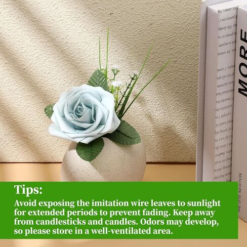 200 Pcs Faux Wired Single Leaf 4.3inch Artificial Leaves for Crafts Fake Green Leaves Green Fake Rose Leaf for Flower DIY Wedding Arrangements Corsage Bouquet Decorations in Kuwait