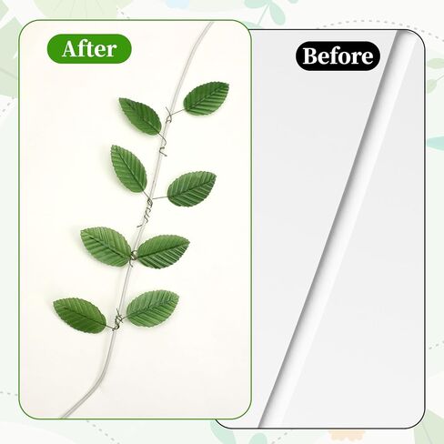 200 Pcs Faux Wired Single Leaf 4.3inch Artificial Leaves for Crafts Fake Green Leaves Green Fake Rose Leaf for Flower DIY Wedding Arrangements Corsage Bouquet Decorations in Kuwait