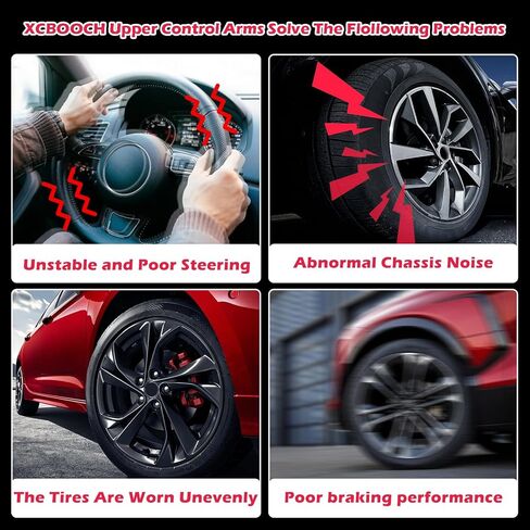 2-4" Lift Front Upper Control Arms Compatible with Chevy for Silverado 1500 2007-2018, for Suburban 1500 for Tahoe 2007-2014, for GMC for Yukon for Sierra 1500, for Cadillac for Escalade in Kuwait