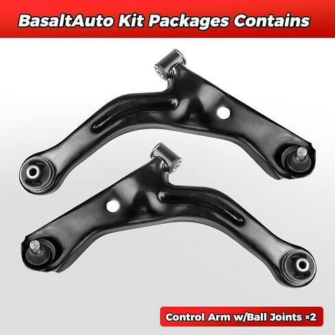 2Pcs K80399 K80400 Front Upper Control Arm and Ball Joint Assembly Compatible for 2005-2012 Ford Escape, 2005-2011 Mercury Mariner, 2005-2011 Mazda Tribute in Kuwait