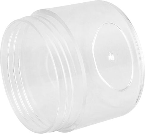 150 Pieces Clear Plastic Sample Containers, 20g Empty Sample Round Cosmetic Jars, Travel Size Cream Cosmetic Container With Lid for Lotions, Creams, Make up in Saudi Arabia