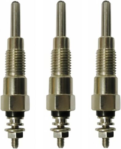 Glow Plugs 3284128M1 72100982 Compatible with Allis Chalmers Tractor 5015 5215 5220 5230 Massey Ferguson Tractors 1010 1020 1030 1035 Hinomoto Tractors E1802 E1804 E2002 (3-Pack) in Kuwait
