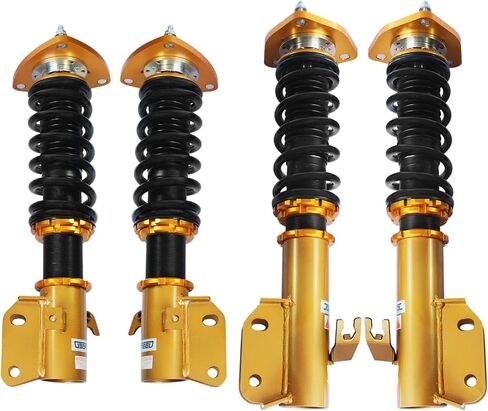 JDMSPEED New Red Full Coilover Struts Shock Absorbers Suspension Kit Replacement For Impreza WRX 2002-2007 in Saudi Arabia