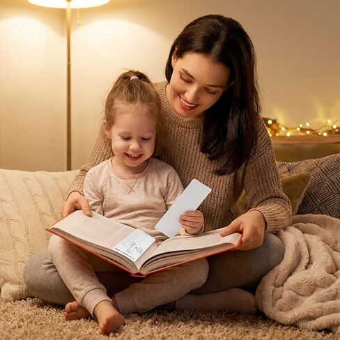 10 PCS 2026 Reading Tracker Bookmarks for Book Lovers, 2 x 6 Inch Double Sided Cardstock Reading Log and Scoring Paper Cards, 2026 New Year Reading List Goal Tracker for Students Teachers and Library in Kuwait