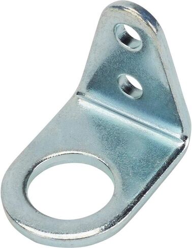 Speedway Removable Brake Line Hose Retaining Tabs with Clips, Steel 5/8-Inch Line Mounts with 3/16-Inch Bolt Holes, Bolt-On or Rivet-On Frame Tabs for Custom Brake Line Install in Kuwait