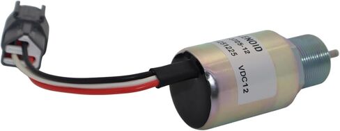 12V Fuel ShutOff Solenoid Valve 30A87-00040 30A8720400 30A87-20404 For Mitsubishi Engine S4L S3L L3E S3L2 in Saudi Arabia
