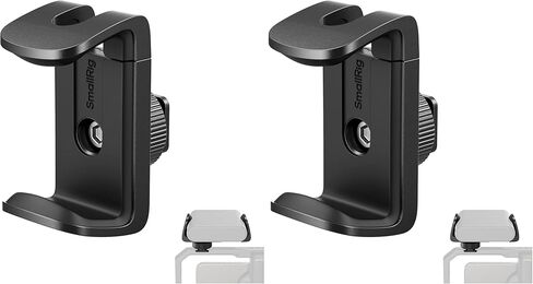 حامل بنك الطاقة SMALLRIG مع حامل حذاء بارد، ومشبك بنك الطاقة، ومشبك بنك الطاقة القابل للتعديل لجهاز الكاميرا وقفص الهاتف - 4600 in Saudi Arabia