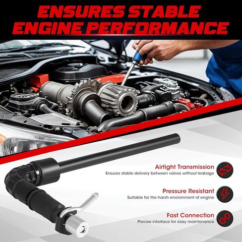 2L5Z-6C324-CA PCV Valve Connector Hose Tube Compatible with Ford Ranger V6 3.0L 4.0L 2002-2008, Replace OE 2L5Z6C324AA YF1Z6A664AB YF1Z6A614AA in Kuwait