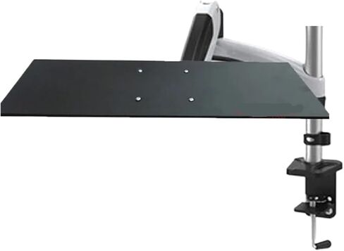DL-GM112KY Aluminum 27 Inch 0-8 kg 360 Degree Rotating Clamp Gas Pressure Bar Gas Spring Keyboard Stand with Mouse Desktop Stand in Saudi Arabia