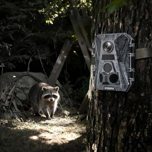 كاميرا Mini Trail 3 حزم، كاميرا ألعاب بدقة 4K بدقة 36 ميجابكسل مع شاشة LCD مقاس 2.0 بوصة، كاميرا صيد مع حركة رؤية ليلية مقاومة للماء، زاوية واسعة 120 درجة مع عدم وجود مصابيح LED متوهجة للحياة البرية في الهواء الطلق in Kuwait