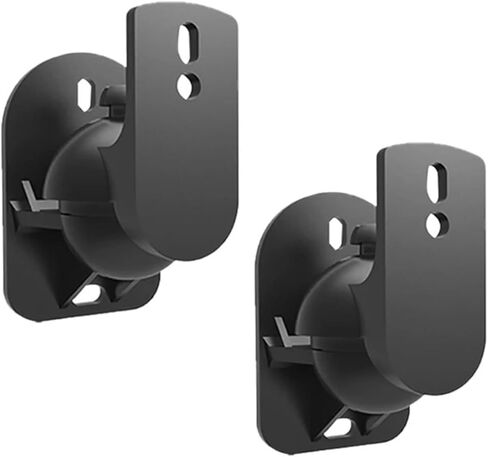 Adjustable Satellite Speaker Ceiling Mount Clip Wall Mount Bracket(White) in Saudi Arabia