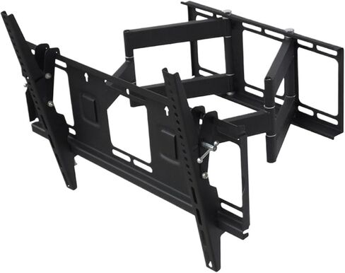 DL-D-114MH 30"-65" 85kg 600x400 Heavy Duty Swing Arm Retractable LCD Plasma Full Motion TV Stand LCD Wall Mount in Saudi Arabia
