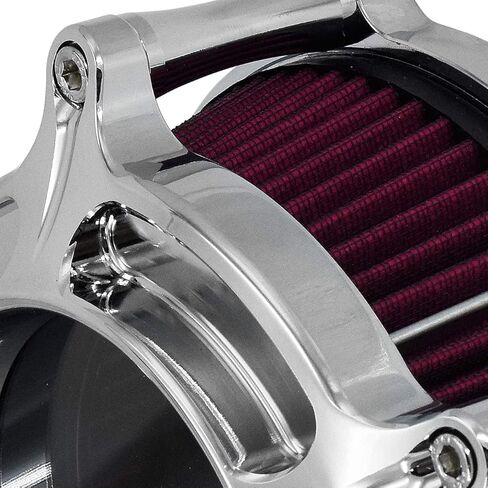 HDBUBALUS دراجة نارية فلتر الهواء منقي هواء مدخل هواء عدة مناسب لـ Harley M8 Softail 2018-2024 Touring 2017-2023 Trike 2017-2025 in Saudi Arabia