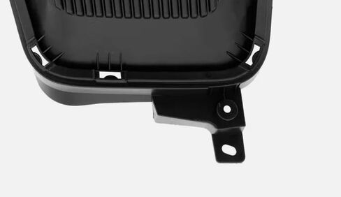 DAT AUTO PARTS Front Left Driver Side Fog Light Bumper Cover Bezel Trim Grille Molding Insert Replacement For 2015-2018 Kia Sedona Except LX w/Limited Black Grill Textured KI1038156 86523A9000 in Saudi Arabia