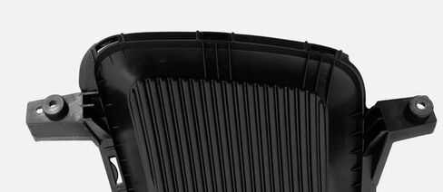 DAT AUTO PARTS Front Left Driver Side Fog Light Bumper Cover Bezel Trim Grille Molding Insert Replacement For 2015-2018 Kia Sedona Except LX w/Limited Black Grill Textured KI1038156 86523A9000 in Saudi Arabia