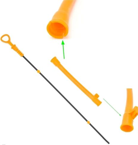 Engine Level Dipstick Funnel Tube Engine Dipstick Level Dip Sticks Replace 06B115611C 06B115611R, 06B103663B in Saudi Arabia