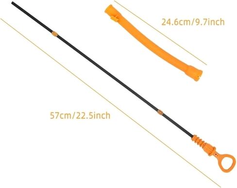 Engine Level Dipstick Funnel Tube Engine Dipstick Level Dip Sticks Replace 06B115611C 06B115611R, 06B103663B in Saudi Arabia