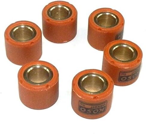 Motorcycle Variator Roller Weights 16x13mm 3/45/6/7/8/9/10/11/12 Gram For 139QMB 50cc Scooter Parts 16x13 distintivo(6g) in Saudi Arabia