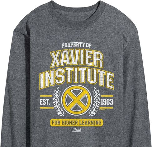 Marvel X - Men - Property of Xavier Institute - Men's Long Sleeve Graphic T-Shirt in Saudi Arabia